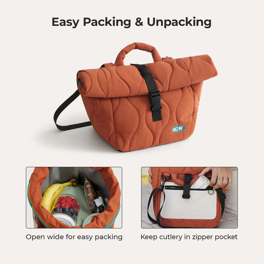 Paz Rolltop-Lunchtasche