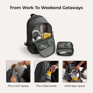 Soar 25L 180° offenes Clamshell-Reiserucksack-Set