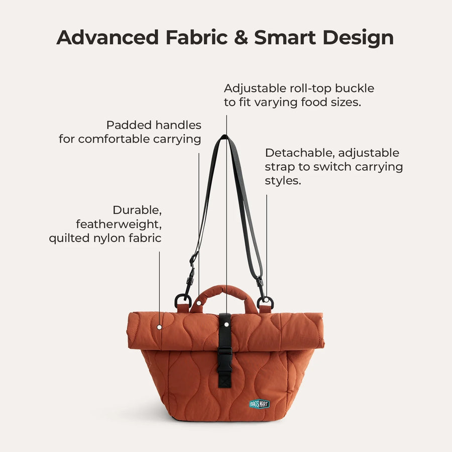 Paz Rolltop-Lunchtasche