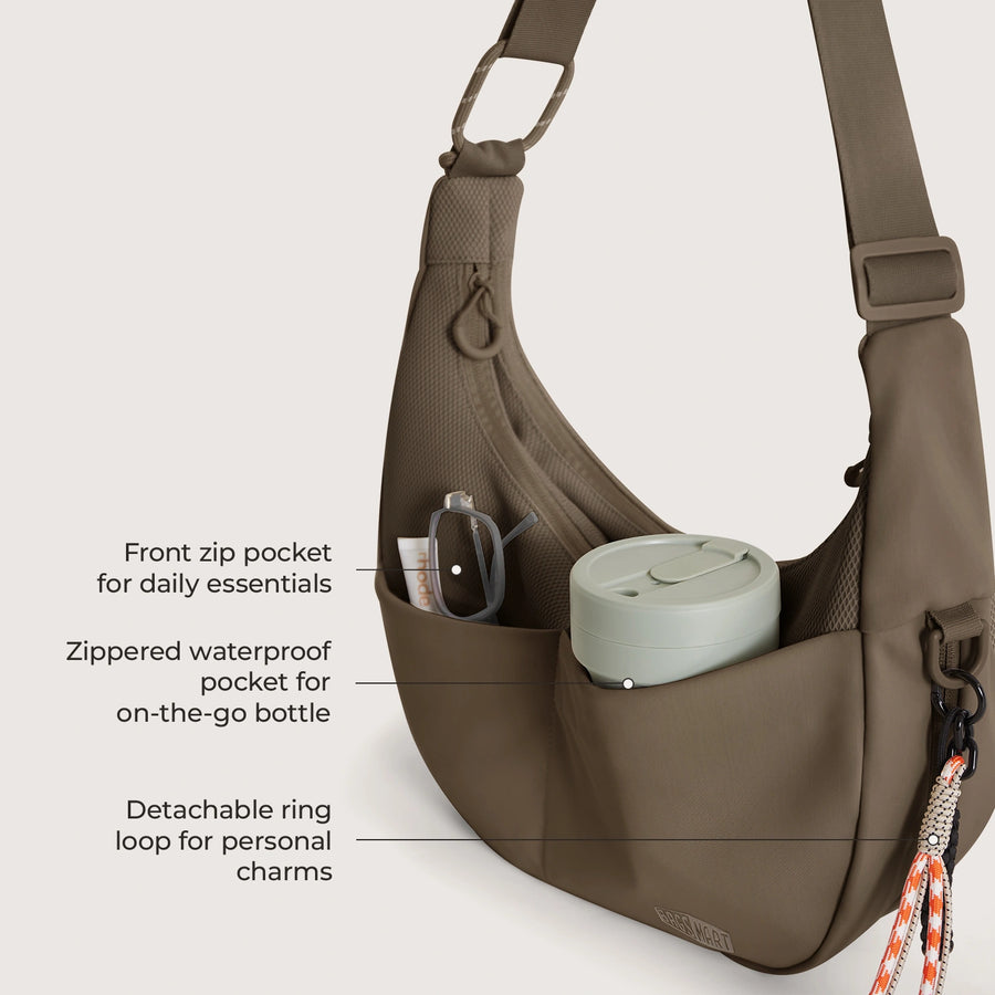 REIKI Hobo Schultertasche