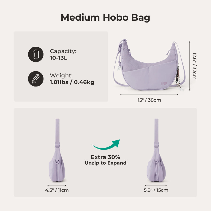REIKI Hobo Schultertasche
