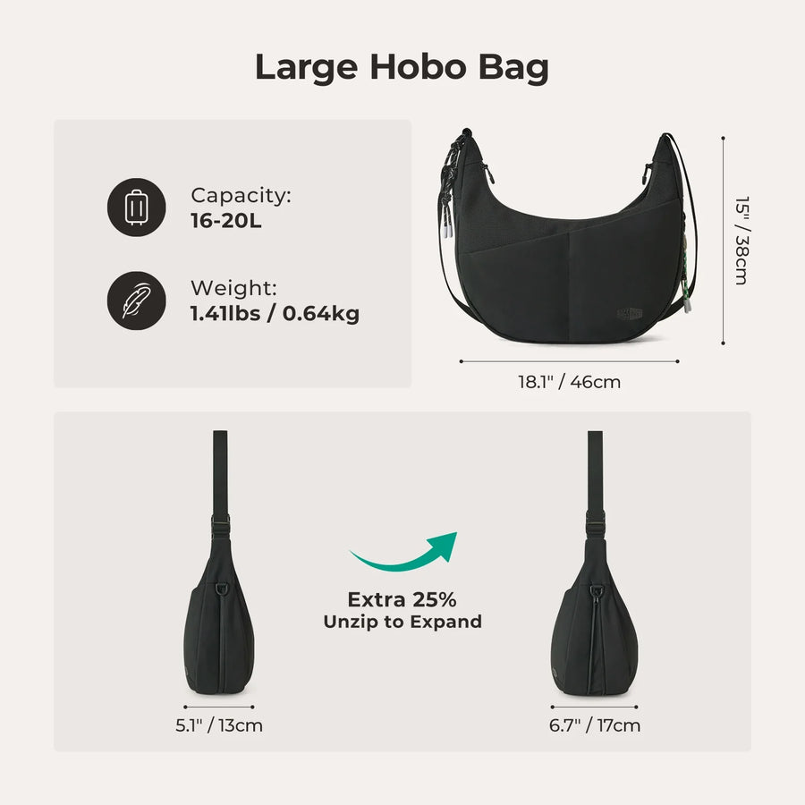 REIKI Große Hobo-Tasche