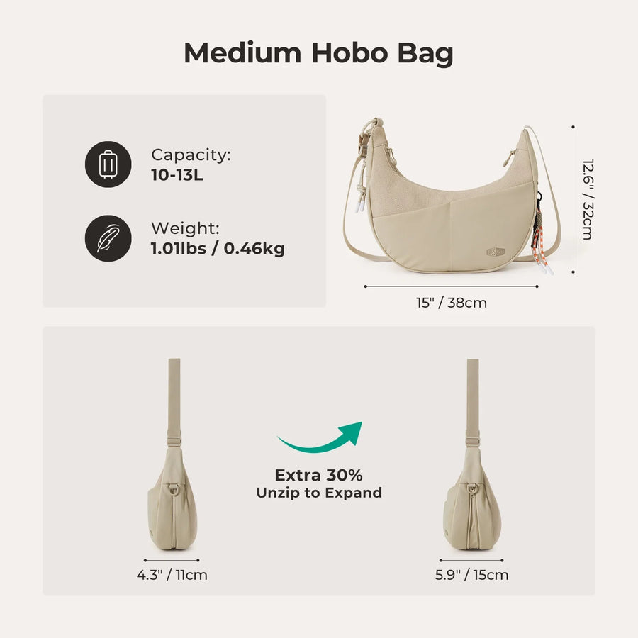 REIKI Hobo Schultertasche