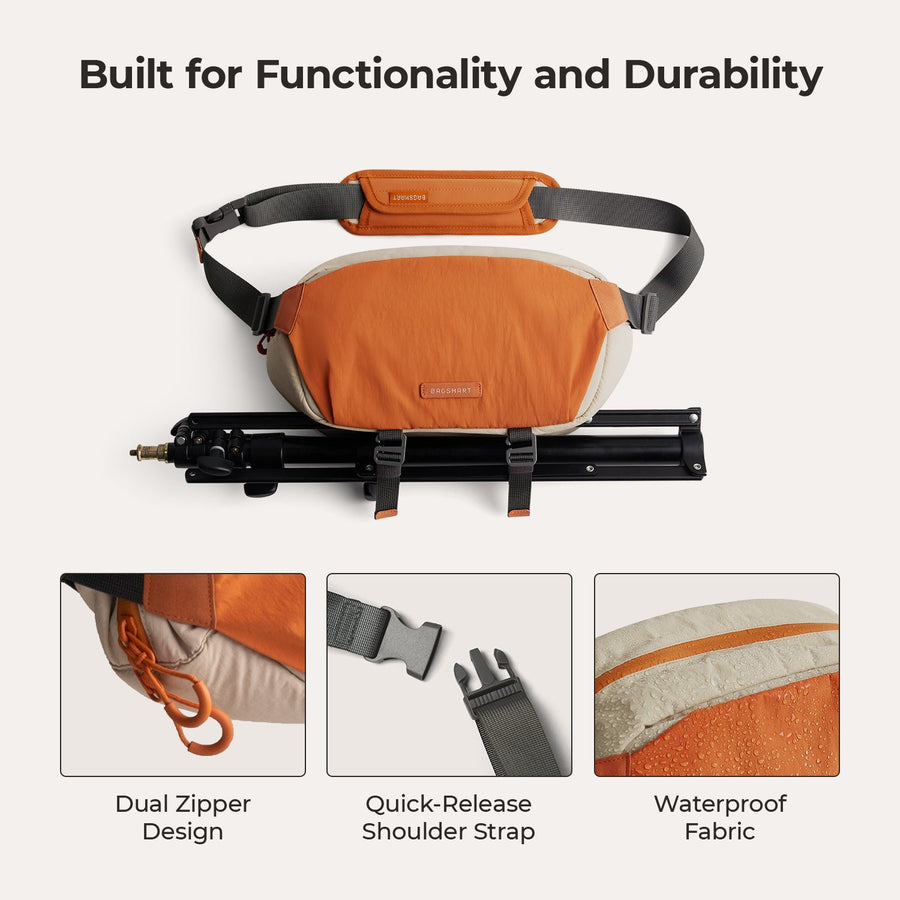 Soar 6L Kamera-Schultertasche mit Stativhalterung 