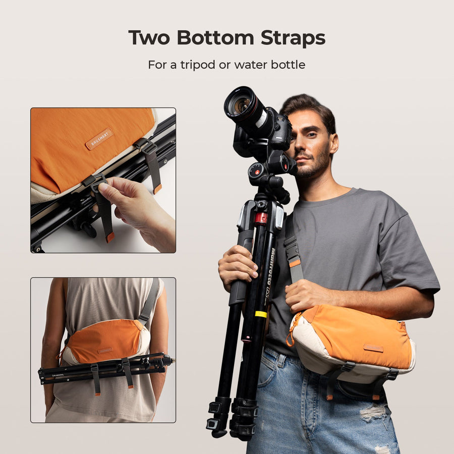 Soar 6L Kamera-Schultertasche mit Stativhalterung 