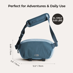 Soar 6L Kamera-Schultertasche mit Stativhalterung