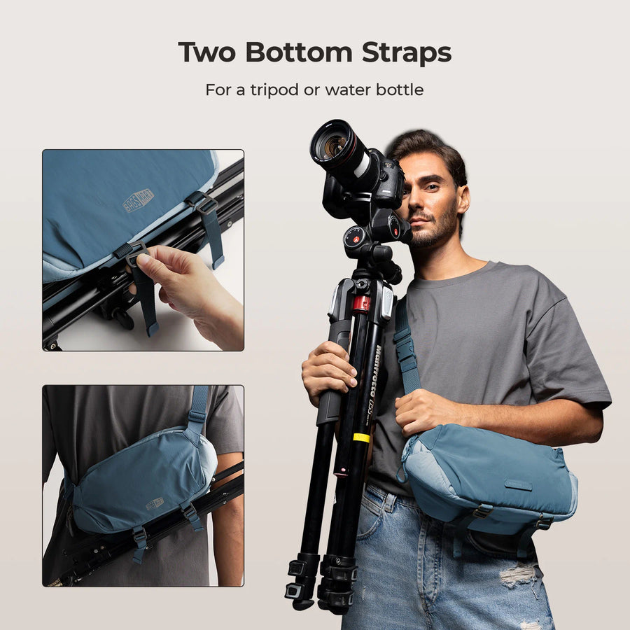 Soar 6L Kamera-Schultertasche mit Stativhalterung 