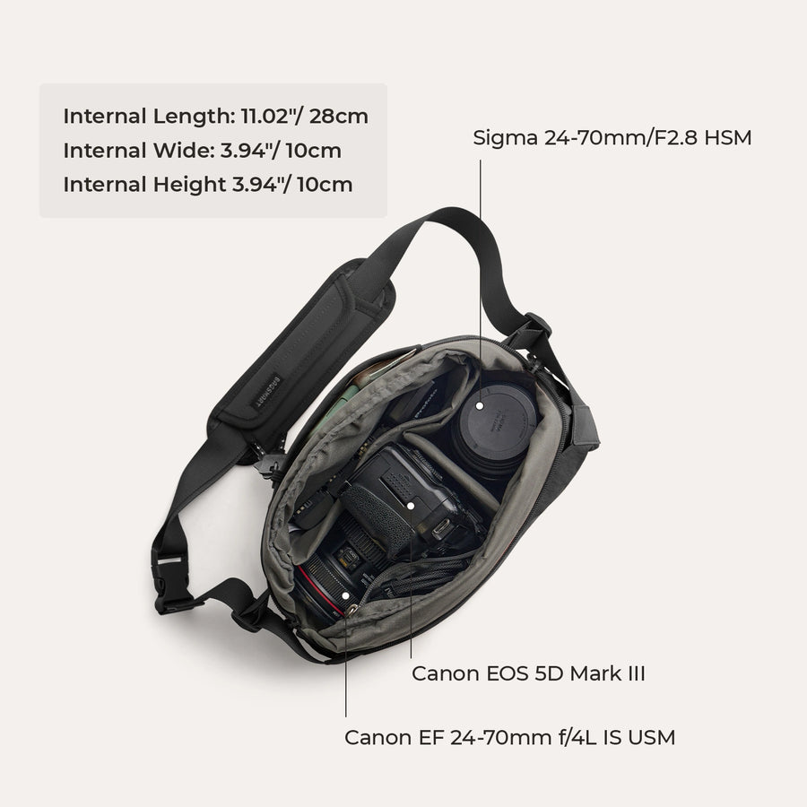 Soar 6L Kamera-Schultertasche mit Stativhalterung 