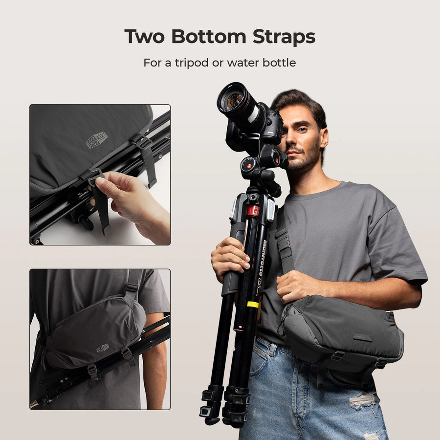 Soar 6L Kamera-Schultertasche mit Stativhalterung 