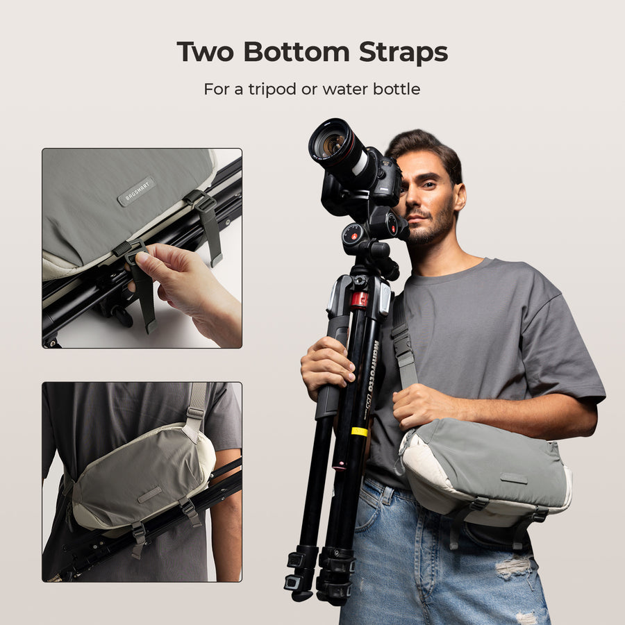 Soar 6L Kamera-Schultertasche mit Stativhalterung 