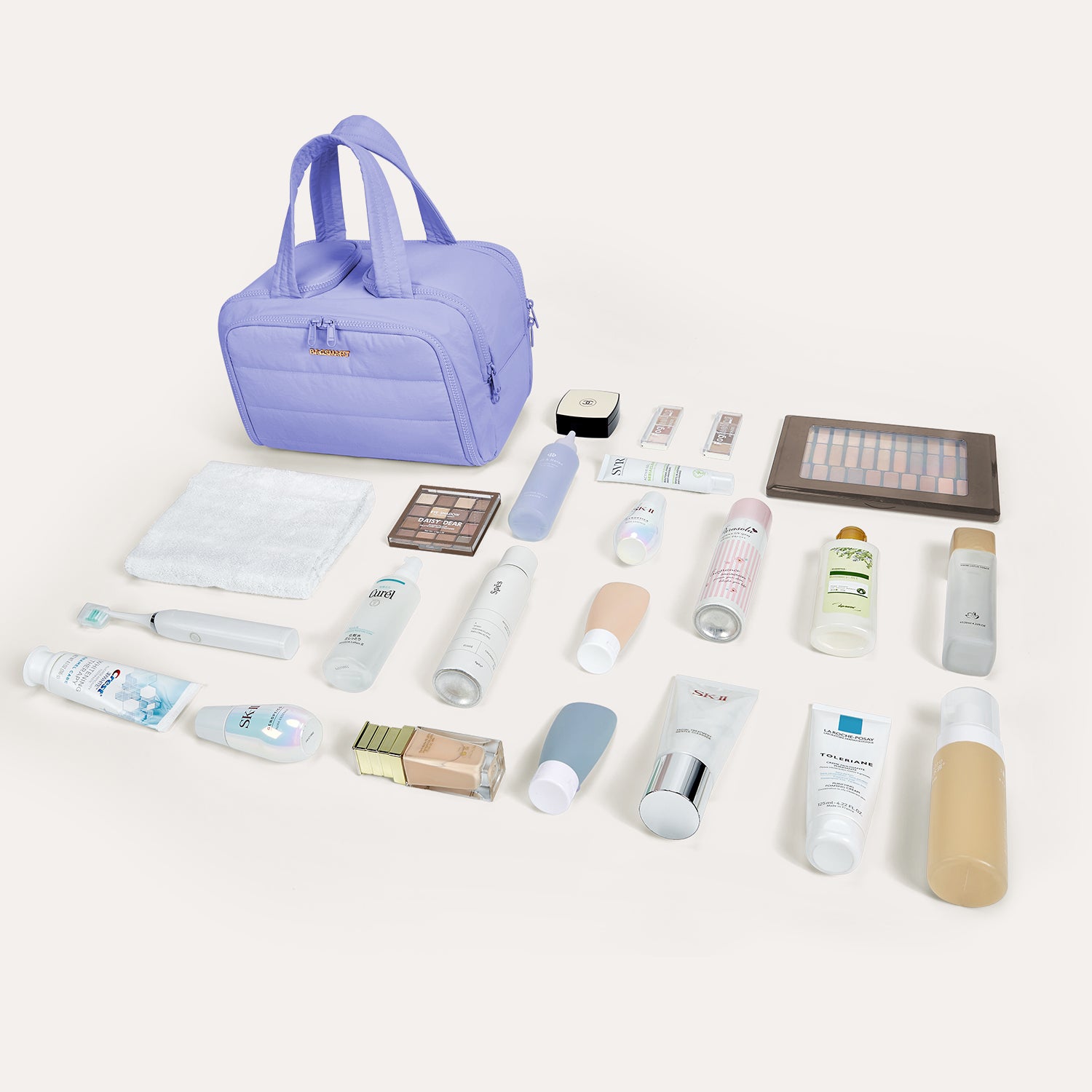 Zora Spacesaver 4-in-1 Puffy Multifunktions-Kulturtasche 