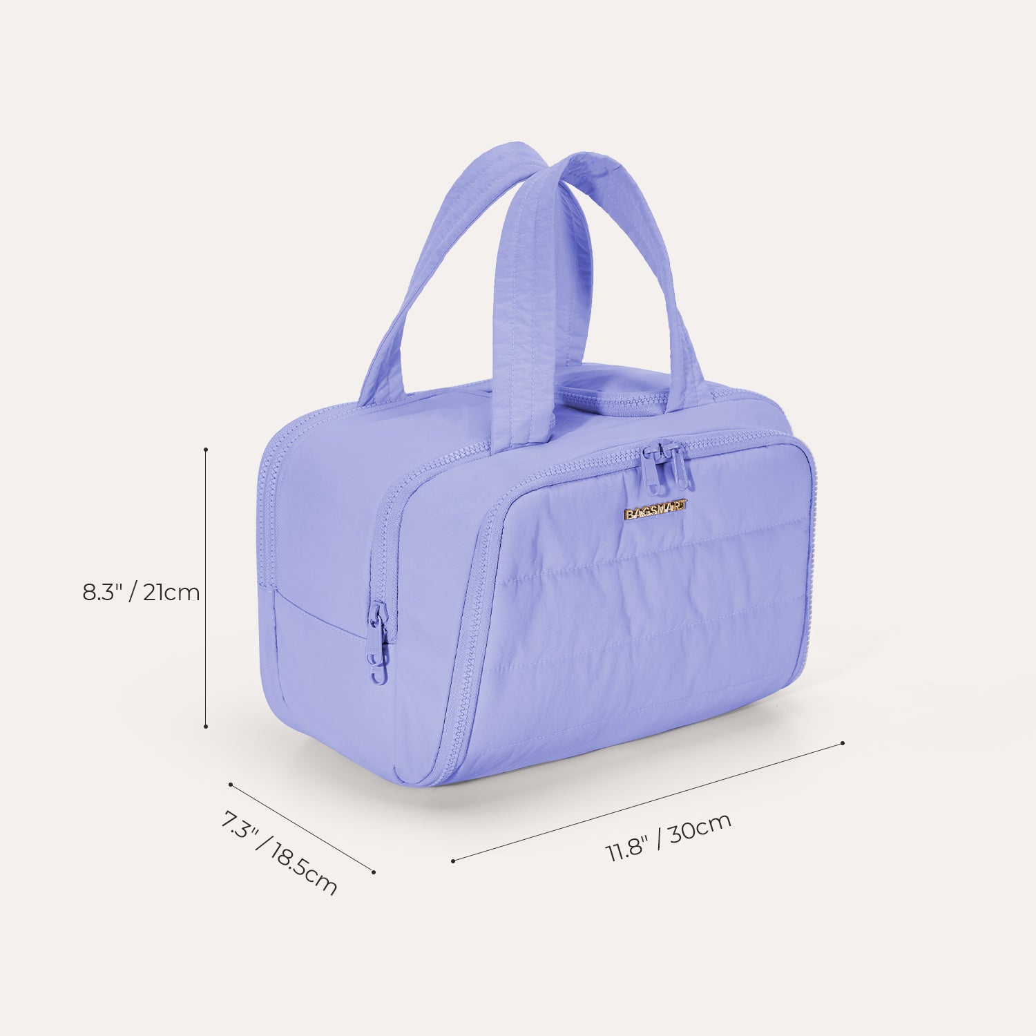 Zora Spacesaver 4-in-1 Puffy Multifunktions-Kulturtasche 