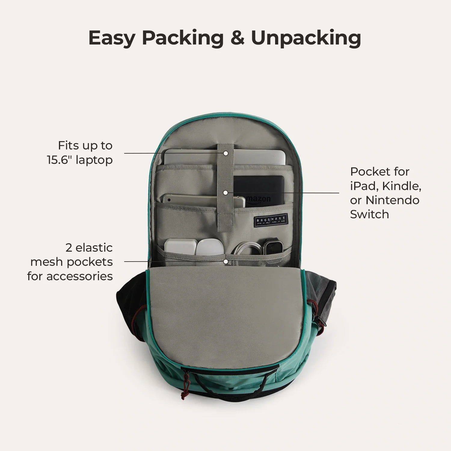 Focus 15,6" Laptop-Rucksack
