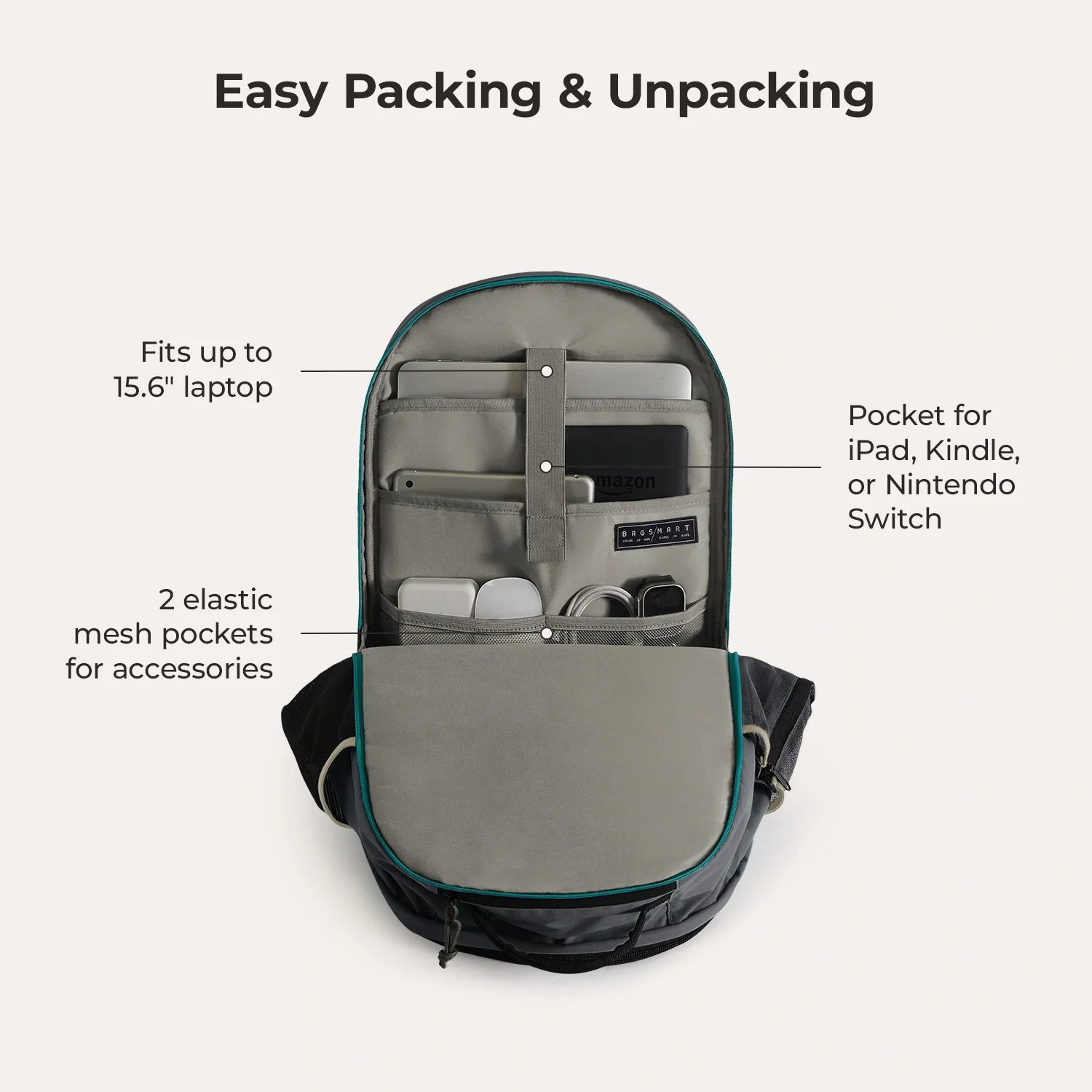 Focus 15,6" Laptop-Rucksack