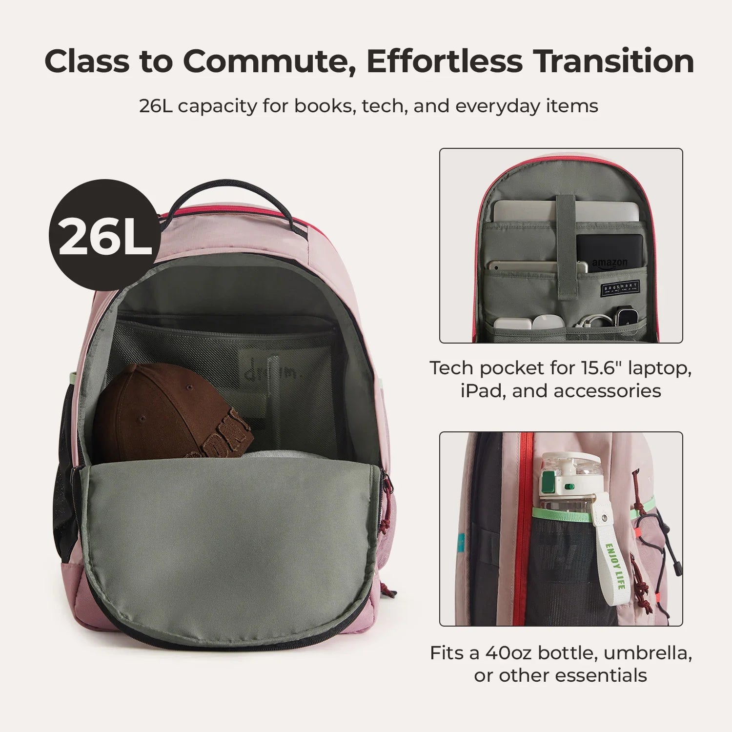 Focus 15,6" Laptop-Rucksack