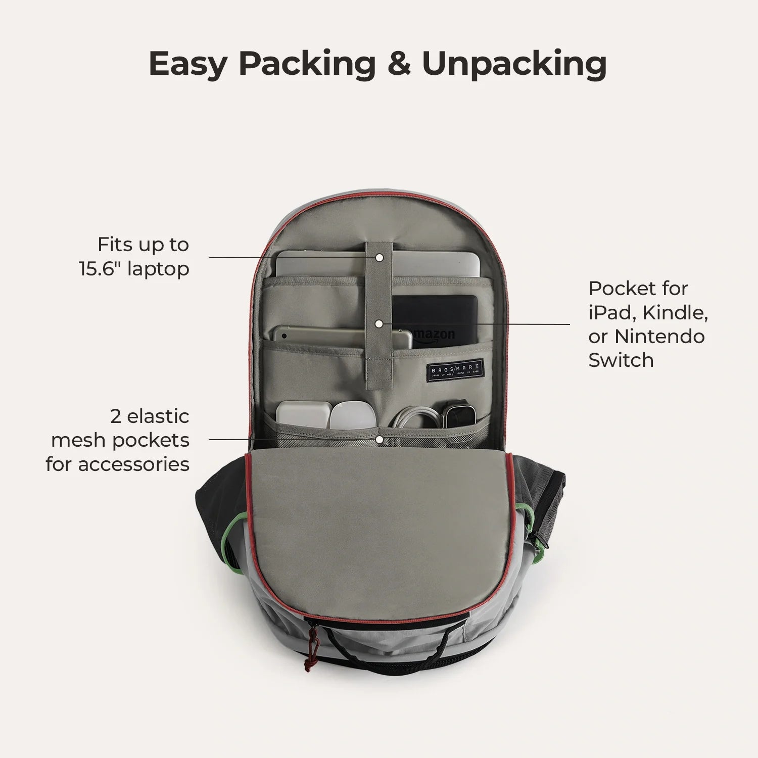 Focus 15,6" Laptop-Rucksack