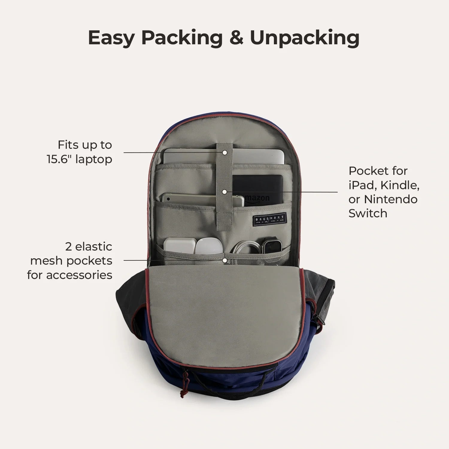 Focus 15,6" Laptop-Rucksack