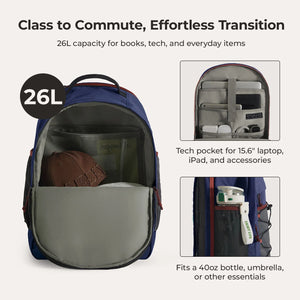 Focus 15,6" Laptop-Rucksack