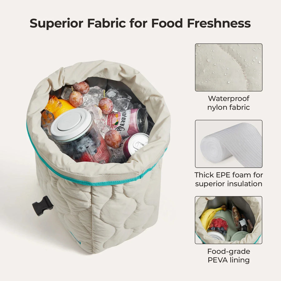 (Free Gift)Paz Roll Top Lunch Bag