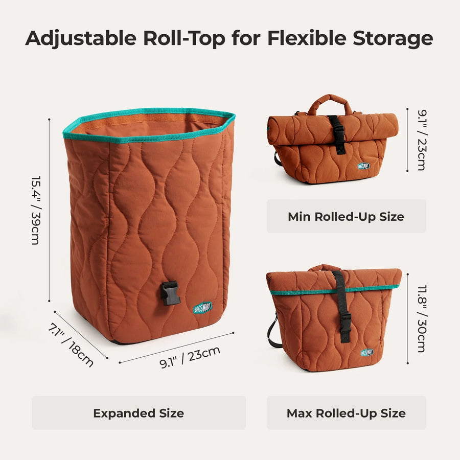Paz Rolltop-Lunchtasche