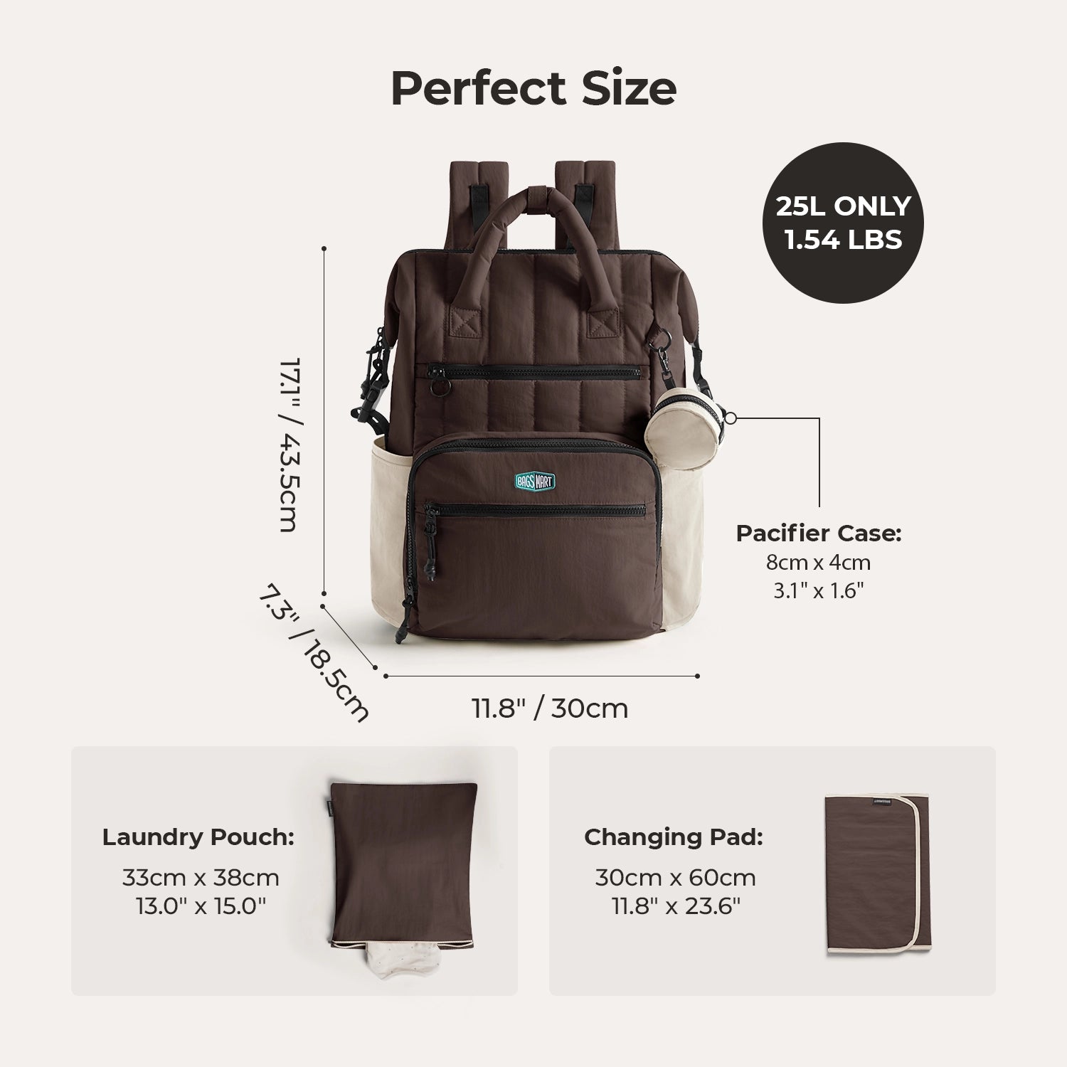Paz 25L Wickelrucksack