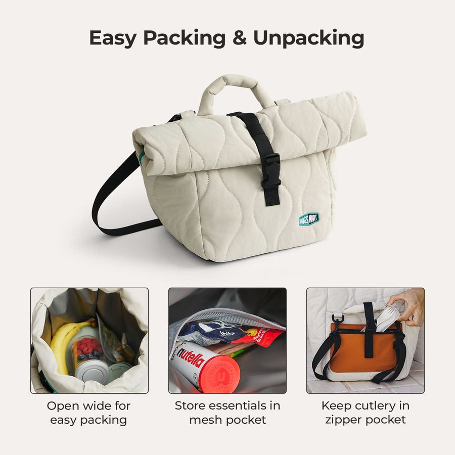 Paz Roll Top Lunch Bag