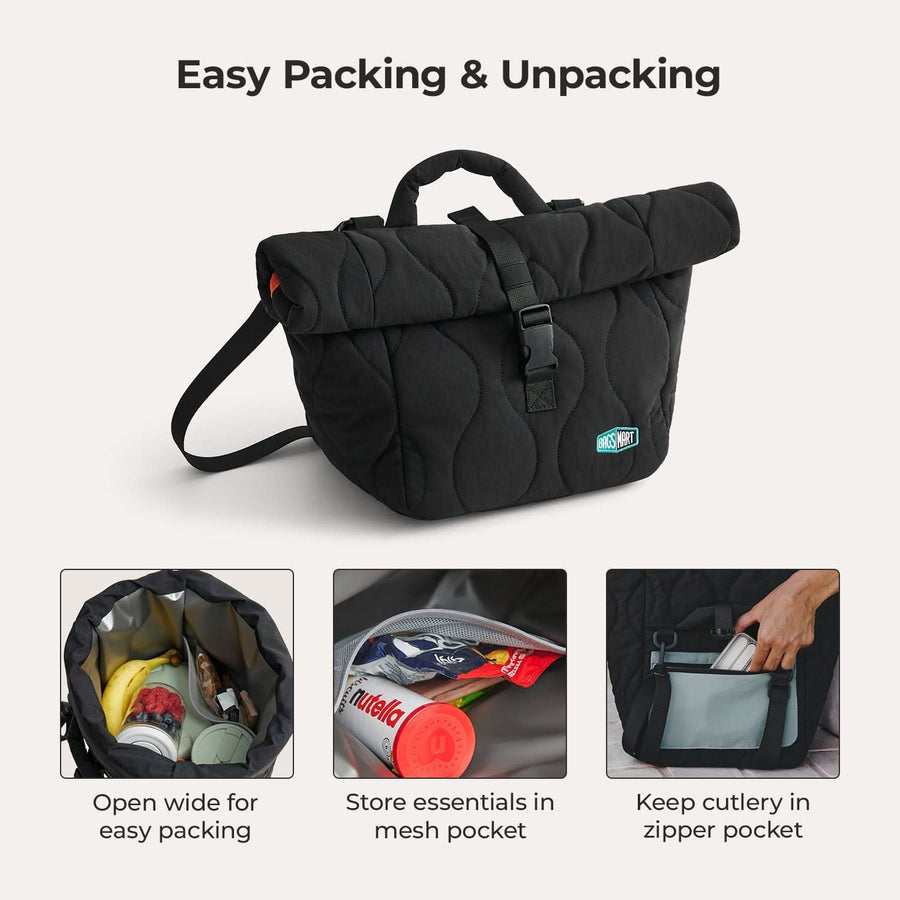 Paz Roll Top Lunch Bag
