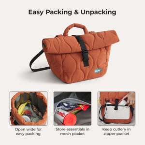 Paz Rolltop-Lunchtasche