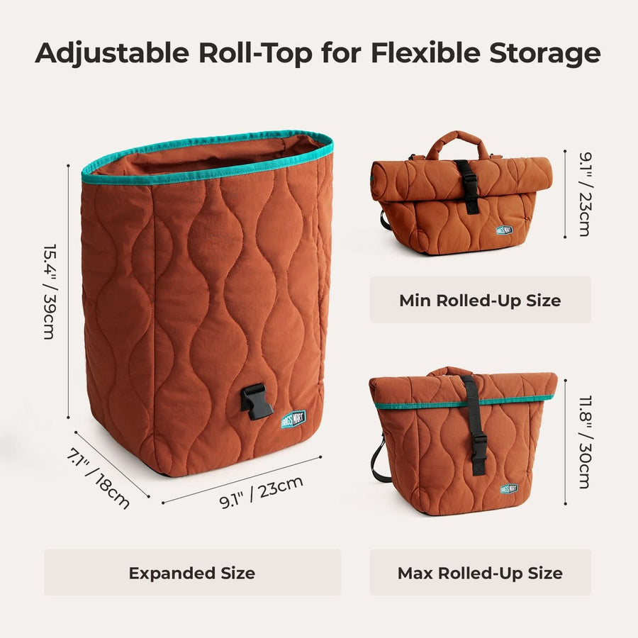 Paz Roll Top Lunch Bag