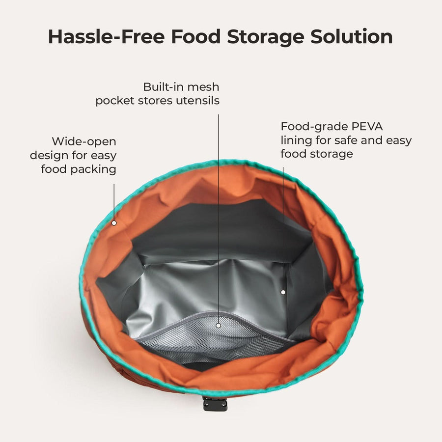 Paz Roll Top Lunch Bag