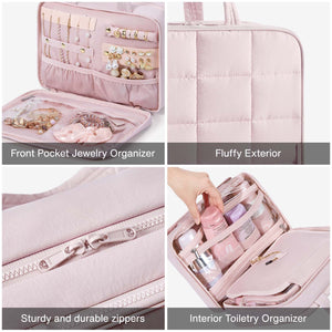 Best Toiletry Bag for Travel With Durable Zippers - Bagsmart