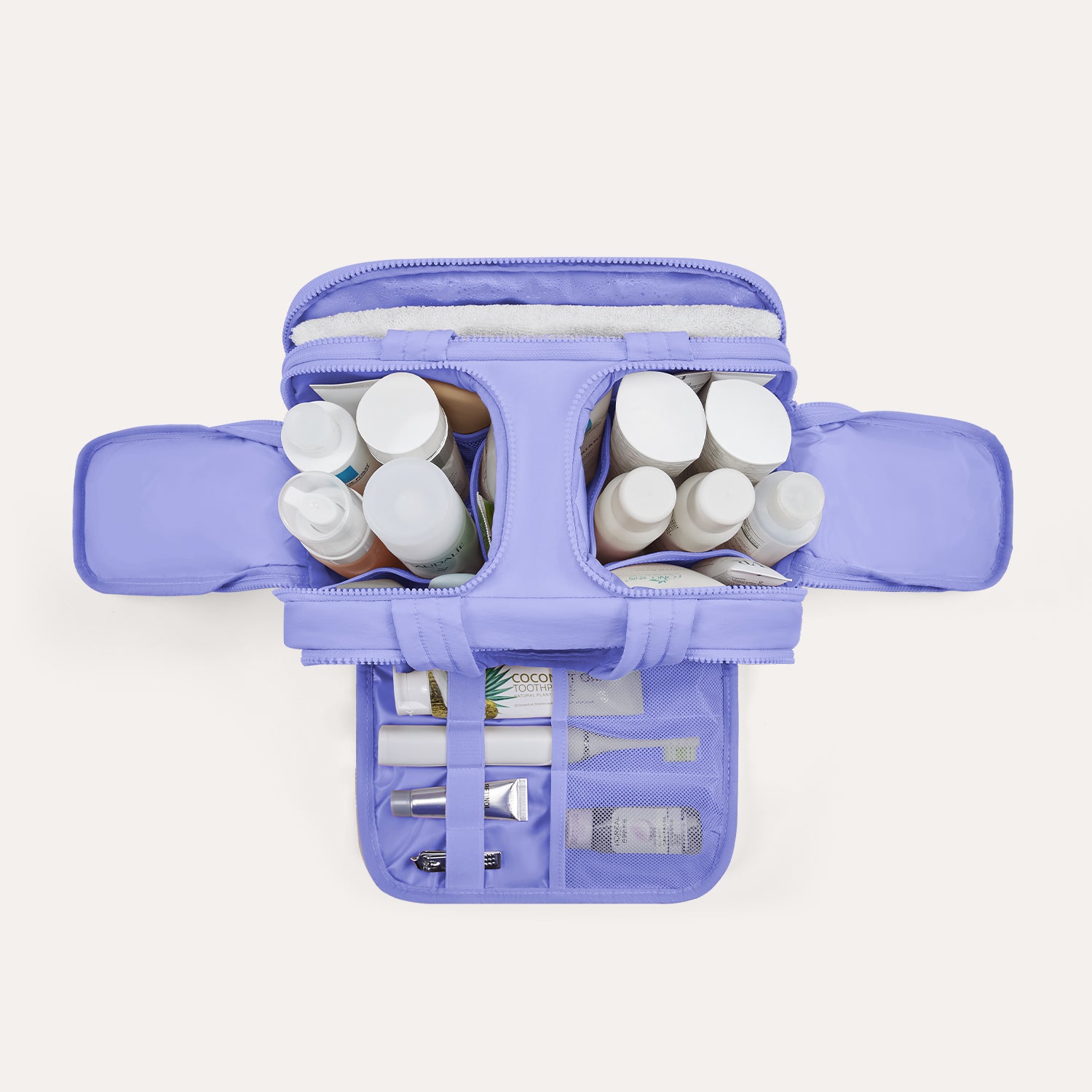 Zora Spacesaver 4-in-1 Puffy Multifunktions-Kulturtasche 
