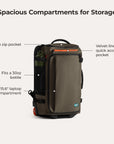 Blast 43L Rucksack mit Rollen