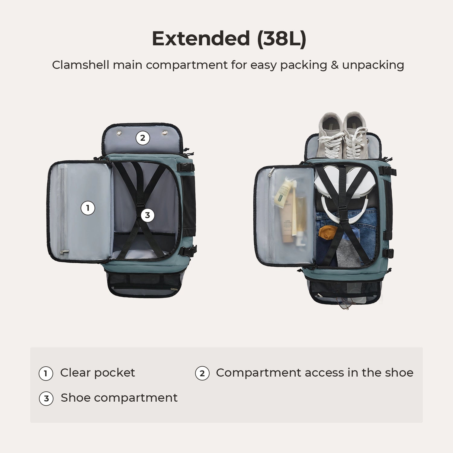 Blast Mesh Reiserucksack
