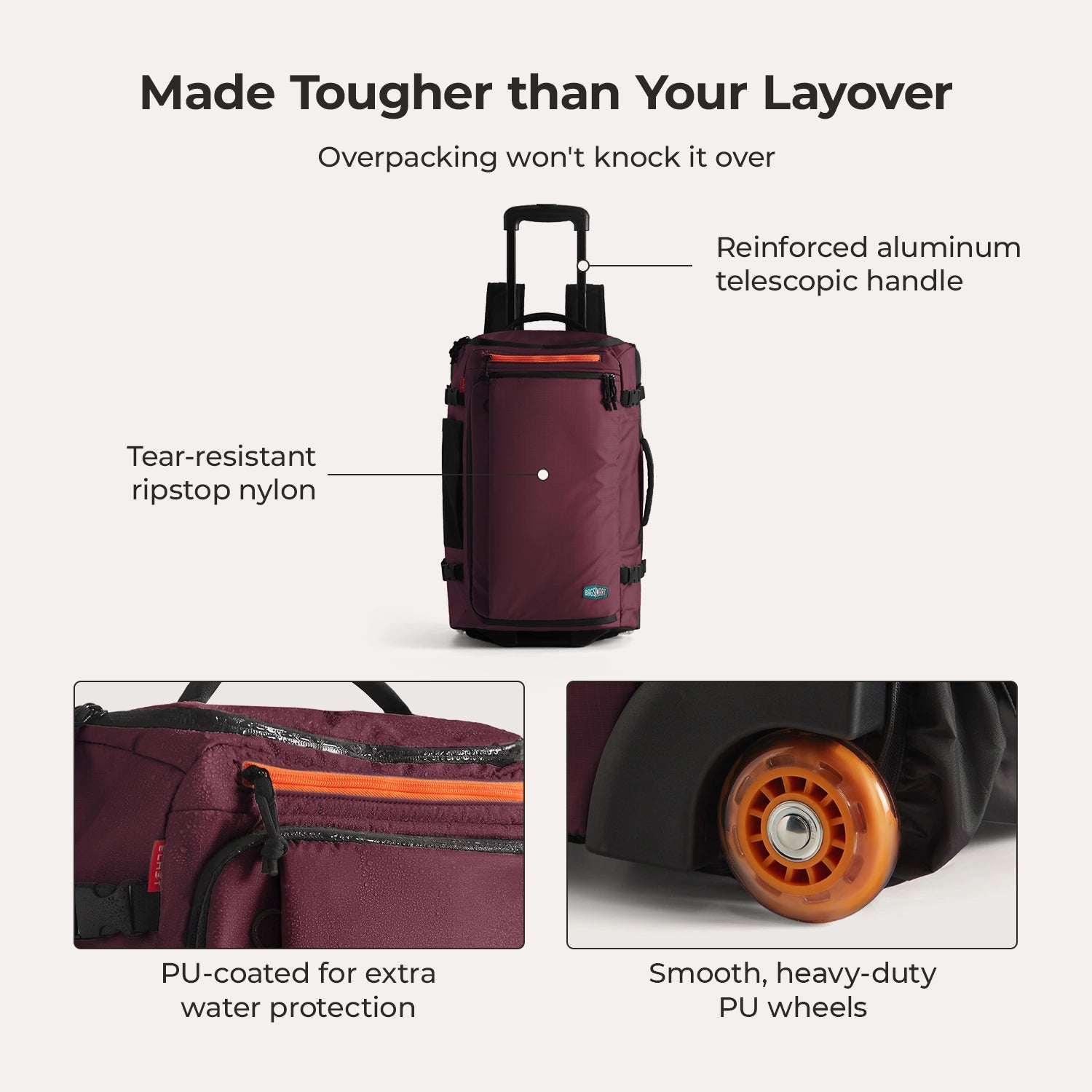 Blast 43L Rollrucksack 