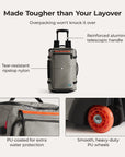 Blast 43L Rucksack mit Rollen