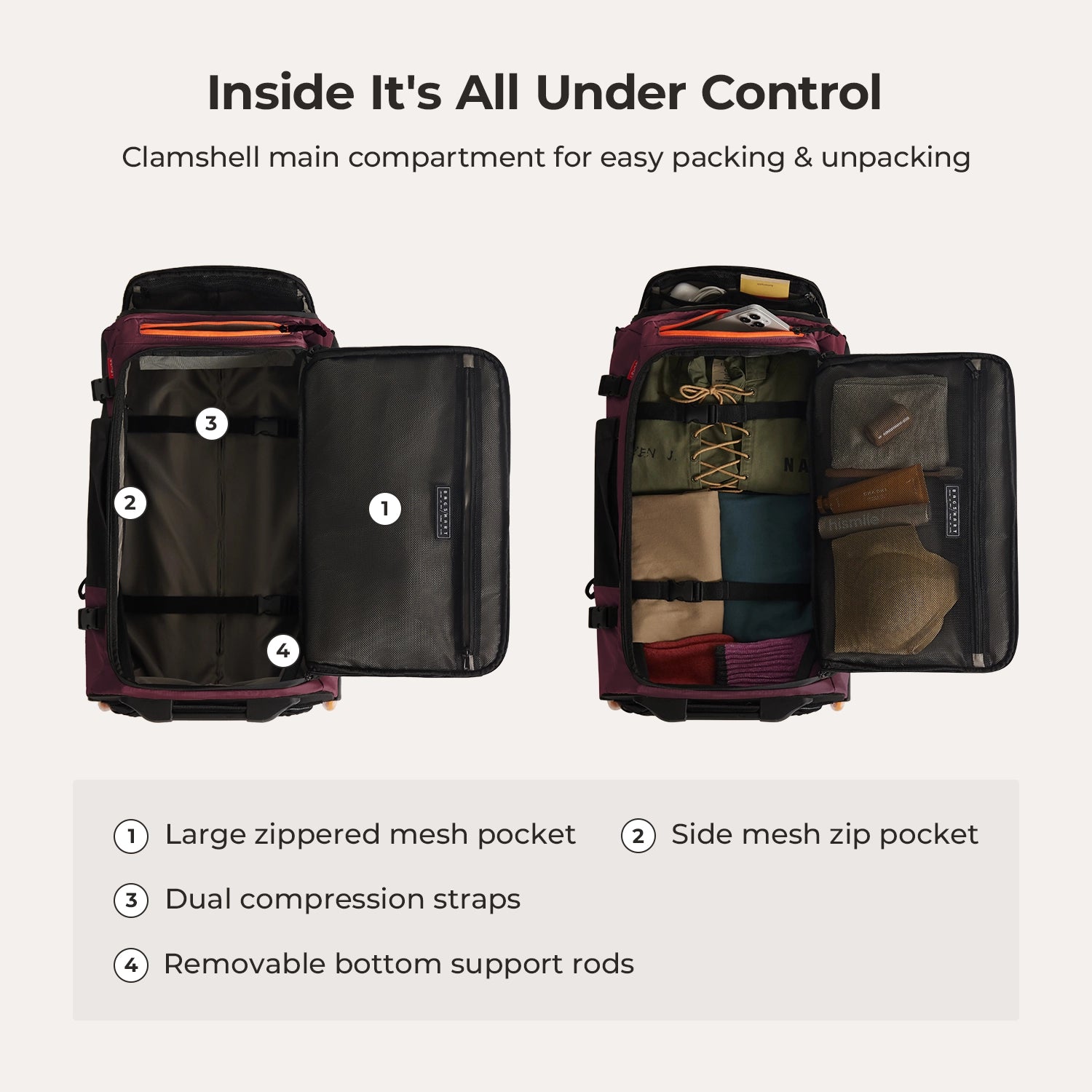 Blast 43L Rollrucksack 