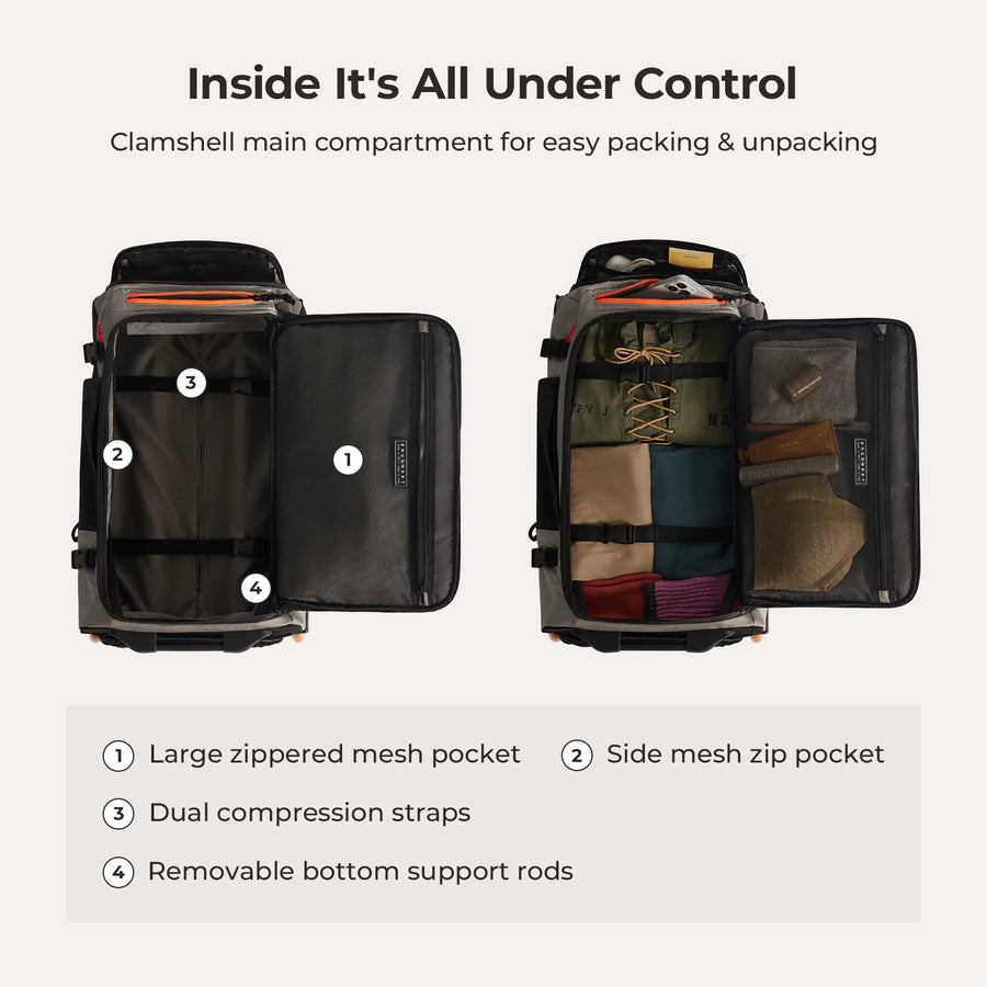 Blast 43L Rollrucksack 